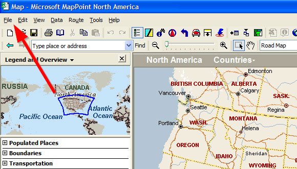 microsoft mappoint for mac